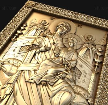 3D модель Пресвятая Богородица (STL)
